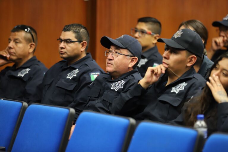 Reciben Policías de Saltillo capacitación de Derechos Humanos