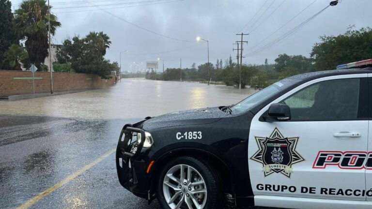 Se registran cierre de vialidades en Saltillo por lluvias de la Tormenta Alberto