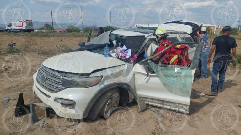 Sufre accidente diputado federal de Morena en la Saltillo-Monclova