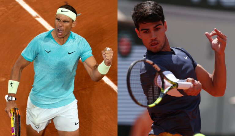 Tenistas españoles Rafael Nadal y Carlos Alcaraz disputarán en los Juegos Olímpicos de París