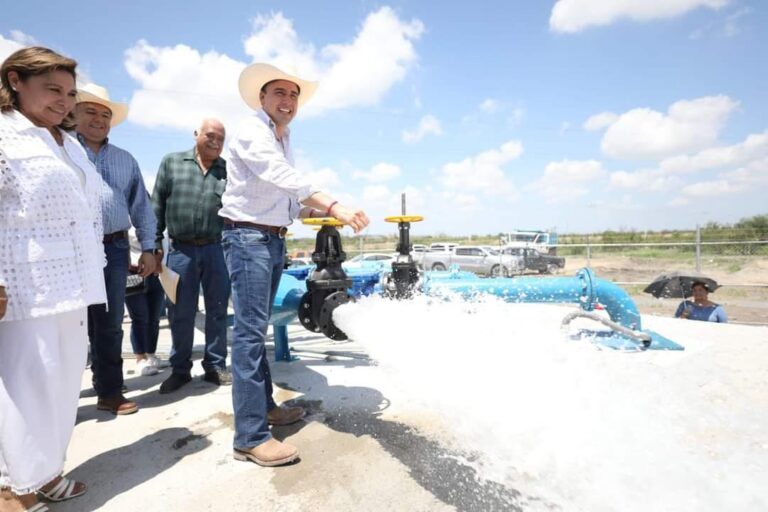 Invierte gobierno de Manolo 127 mdp en obras para abasto de agua en todas las regiones de Coahuila