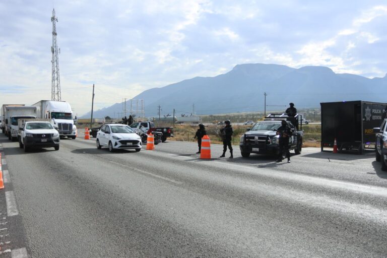 Cerrarán carretera Monterrey-Saltillo este próximo domingo de las 6:00 a las 10:00 horas aproximadamente 