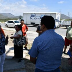 Coordina Ayuntamiento de Ramos Arizpe entrega de agua potable con pipas; apoyan a vecinos de Real del Valle 3