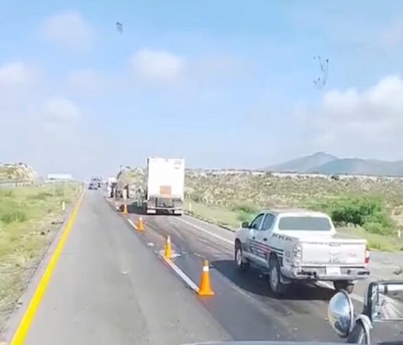 Fatal accidente en la carretera de cuota Saltillo-Torreón