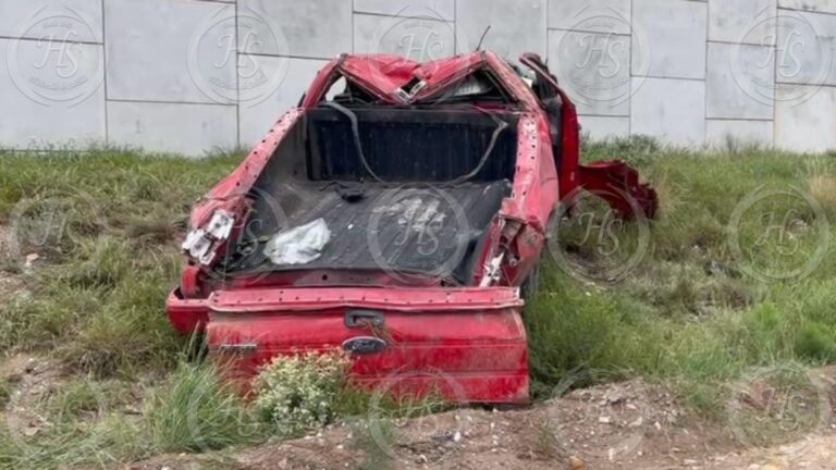 Fatal accidente sobre la carretera a Monclova