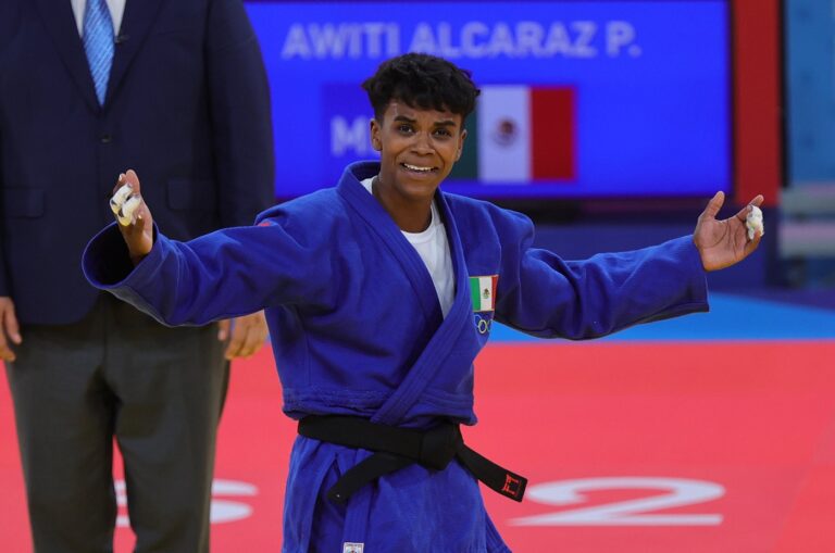 ¡Prisca Awiti consigue plata para México en judo!