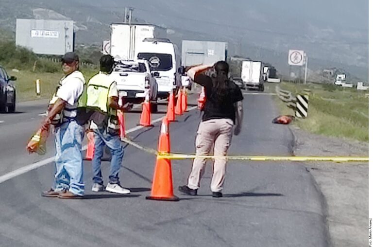 Hallan a mutilado en la Carretera a Salt-Mty