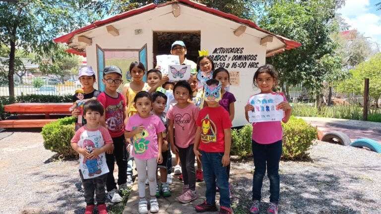 Invitan a niñas y niños mayores de 5 años a divertirse este verano en la Casita del Libro del Parque El Chapulín  