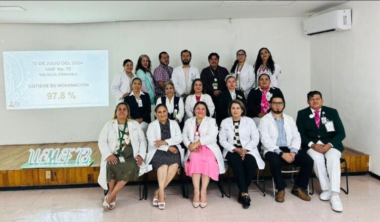 Obtiene UMF No. 73 del IMSS en Saltillo certificación como Unidad Amiga del Niño y de la Niña