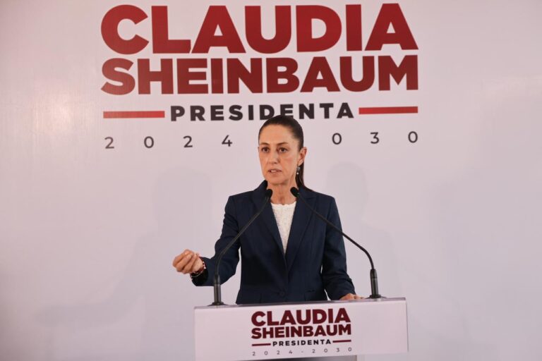 Anuncia Sheinbaum que no subirá los impuestos; hay suficiente dinero, asegura