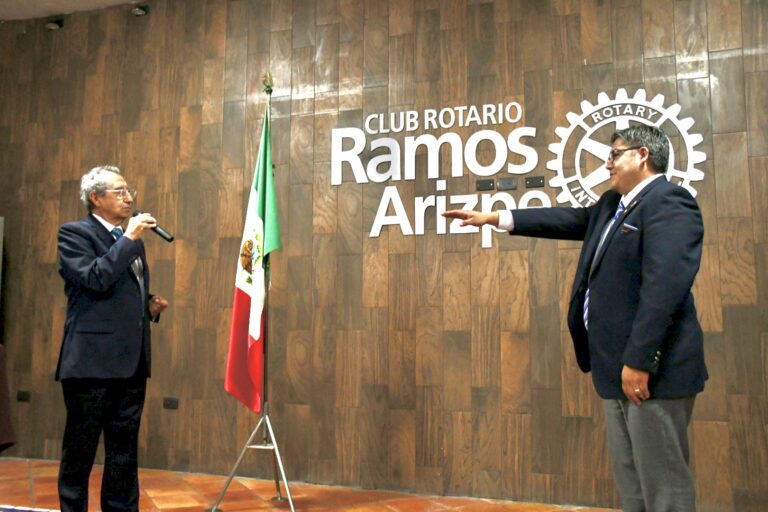 Club Rotario de Ramos Arizpe renueva su mesa directiva para el periodo 2024-2025