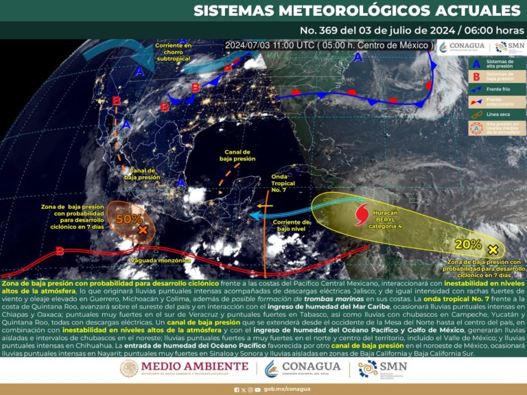 Coahuila espera lluvias aisladas y fuertes vientos para este miércoles