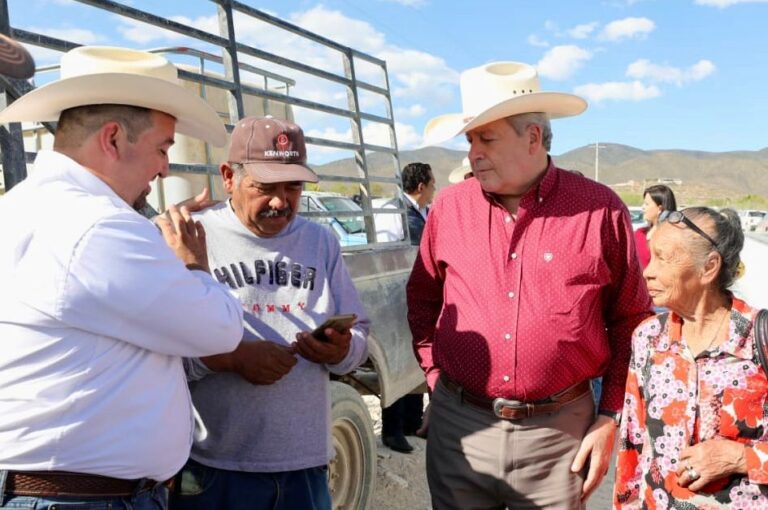 Dan resultado trabajos de Gobierno de Saltillo en abrevaderos rurales