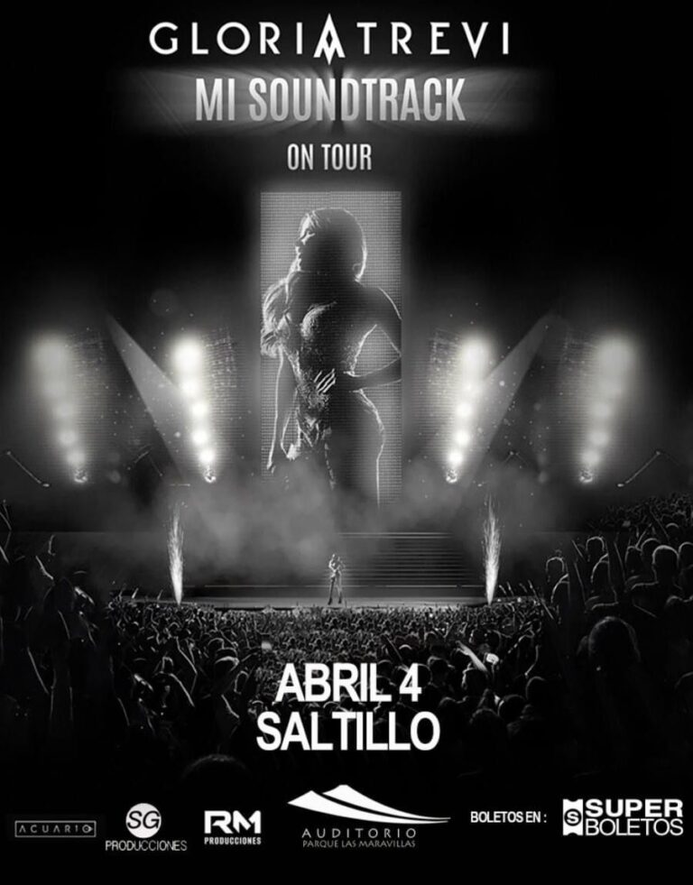 Gloria Trevi llegará a Saltillo con su gira “Mi Soundtrack”