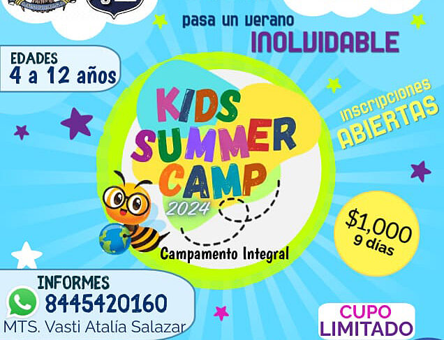 Invita Facultad de Trabajo Social de la UA de C al campamento de verano “Kids Summer Camp 2024”