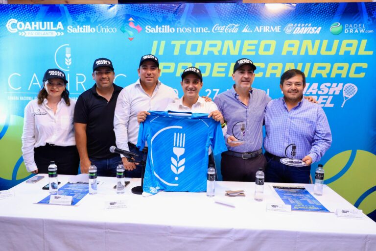 Invitan Municipio, Estado y Canirac a II Torneo Anual de Pádel