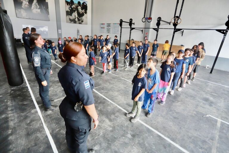 Llenan de alegría el Campamento de Verano Policial de Saltillo