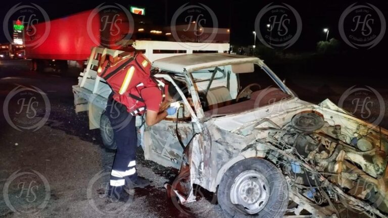 Muere joven en accidente en la Saltillo-Monterrey