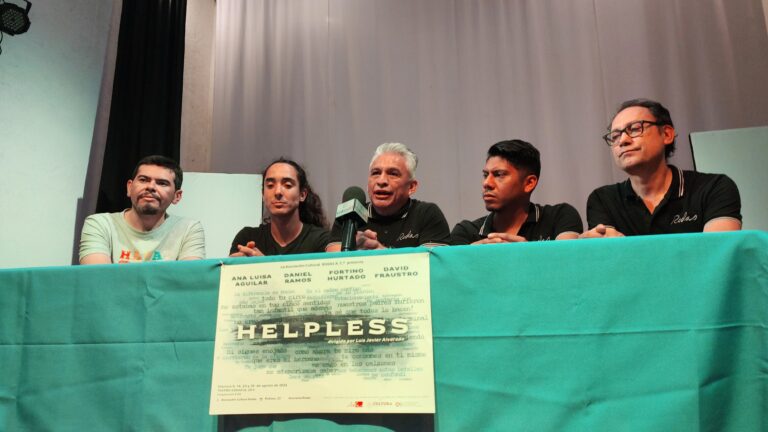 Se presentará en Teatro Garnica de Saltillo la obra Helpless 