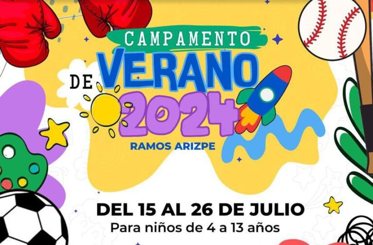 Últimos lugares en el Campamento de Verano de Ramos Arizpe