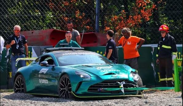 Choca en Monza, Italia… ¡el Safety Car de la F1!