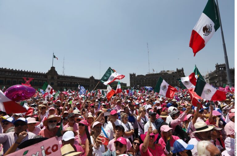 Convoca Marea Rosa a “mega protesta” contra sobrerrepresentación legislativa