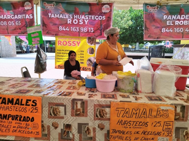 Dentro del Ramos Fest 2024, se realiza la Feria del Tamal y el Pan de Pulque