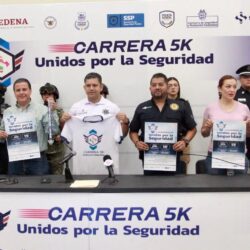 Presentan Carrera 5K Unidos por la Seguridad