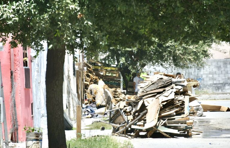 Acumulación de madera y desechos en vivienda aqueja a vecinos en Santa Luz Analco; Ecología apoyará con limpieza