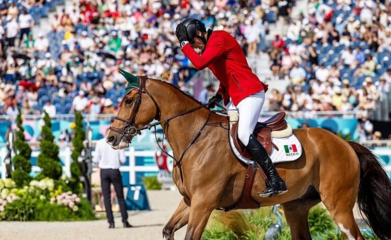 Alcanza jinete mexicano Andrés Azcárraga la Final en París 2024