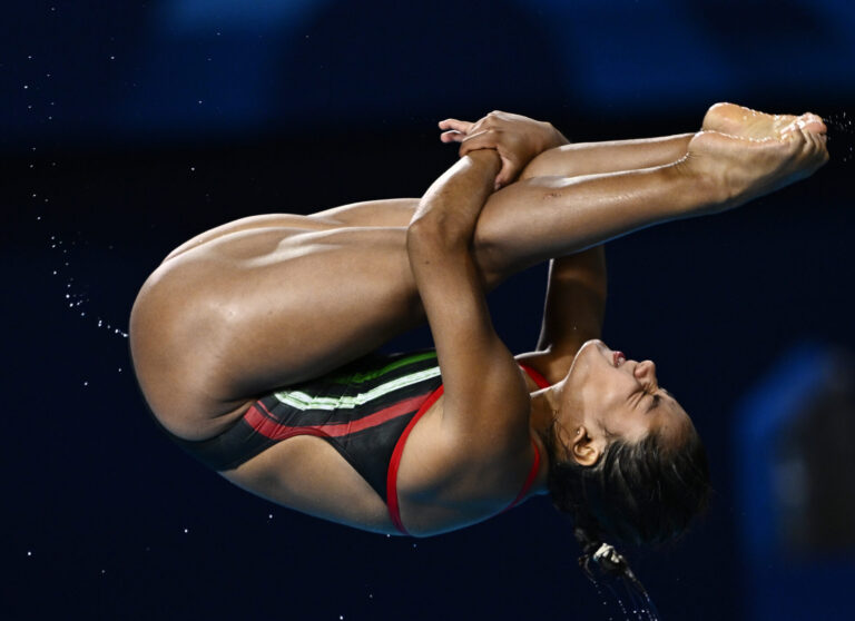 Alejandra Estudillo queda sexta en trampolín de 3 mts en París 2024