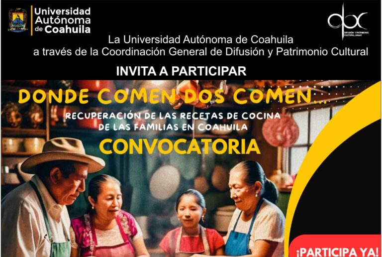 Convoca UA de C a preservar la tradición culinaria de familias coahuilenses