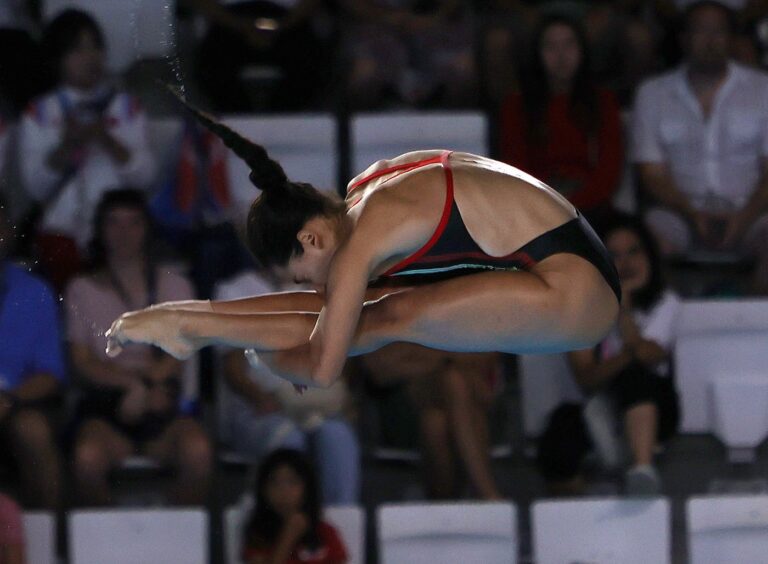 Gaby Agúndez queda cerca del podio en clavados de plataforma individual en París 2024