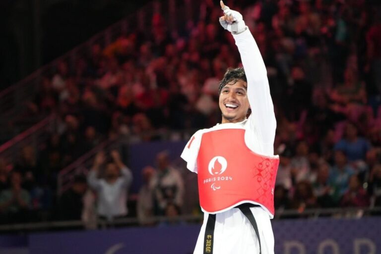 Obtiene Juan Diego García Bronce en Parataekwondo de París 2024