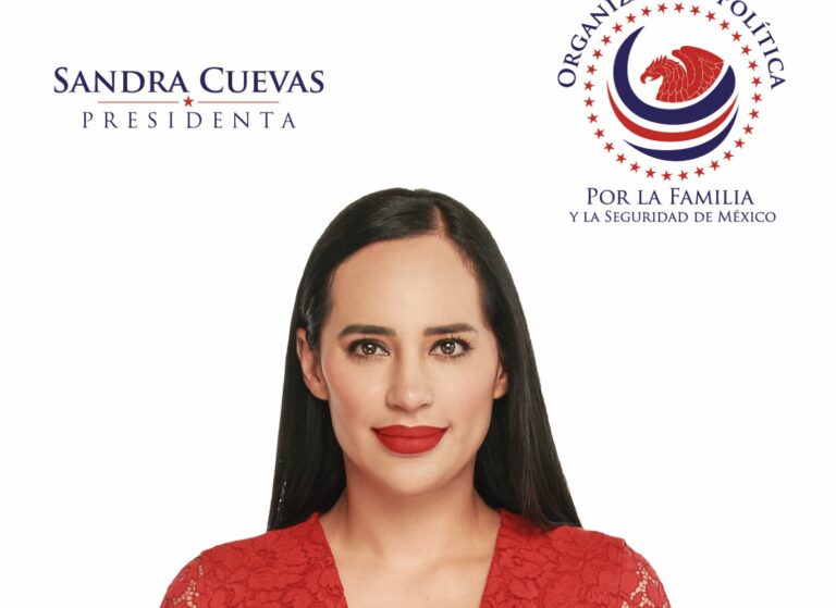 Sandra Cuevas se destapa como candidata presidencial para el 2030