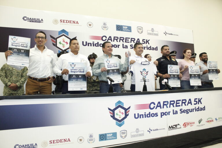 Todo listo para la carrera 5K “Unidos por la Seguridad”