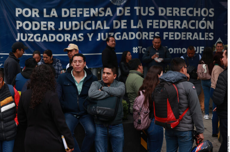 Trabajadores del Poder Judicial denuncian ante la OEA las reformas impulsadas por el presidente