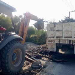 Brindan mantenimiento al arroyo La Encantada; apoyan en labores de limpieza tras fuertes lluvias 1