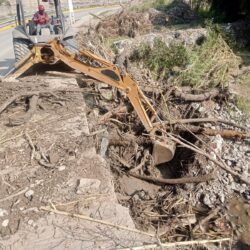 Brindan mantenimiento al arroyo La Encantada; apoyan en labores de limpieza tras fuertes lluvias 2