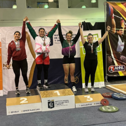 Conquista Silvana Pérez bronce en nacional de primera fuerza