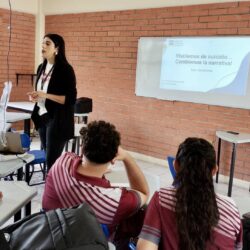 Fortalecen campaña de prevención del suicidio en alumnos del CETIS 60 de Ramos Arizpe 1