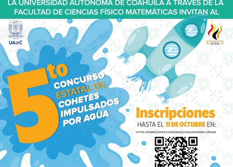 Invitan a Quinto Concurso Estatal de Cohetes Impulsados por Agua 