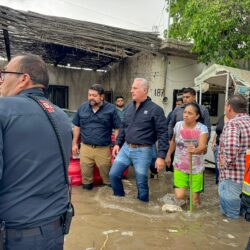 Román Alberto Cepeda González supervisa laguna de regulación y recorre sectores aledaños7