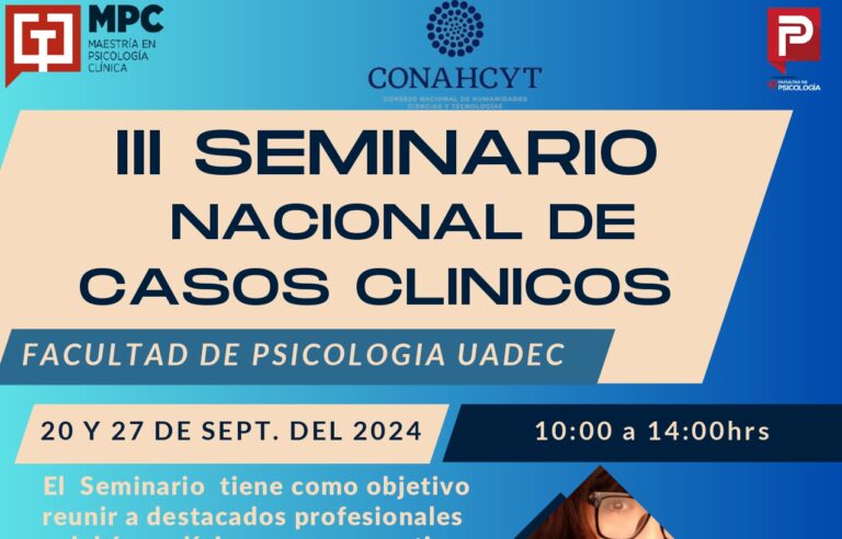 Invita UA de C al Tercer Seminario de Casos Clínicos con enfoque Cognitivo Conductual