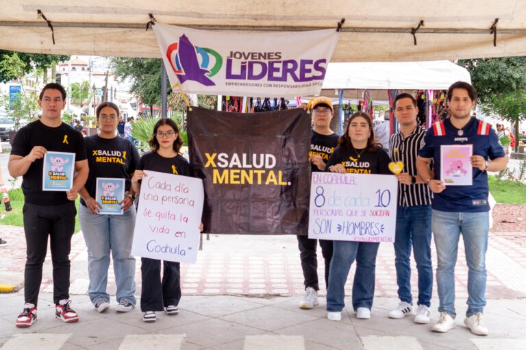 Jóvenes de Torreón activan campaña “Inicia la conversación”, para la prevención del suicidio