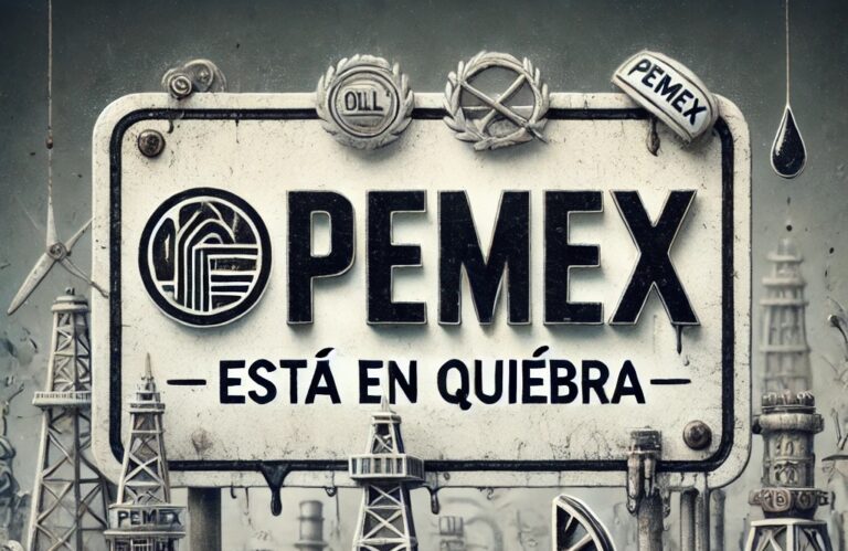 PEMEX está en la quiebra. Es la herencia que AMLO le dejará a Sheinbaum