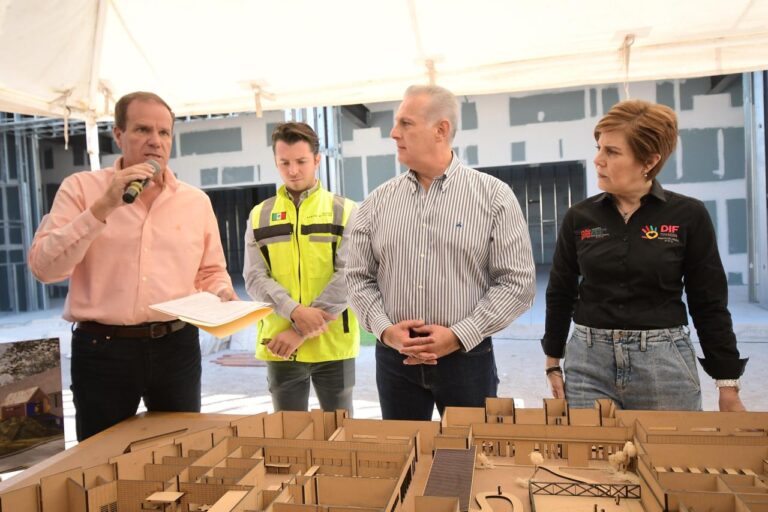 Supervisa Román Cepeda la construcción de la nueva Casa Cuna del DIF Torreón