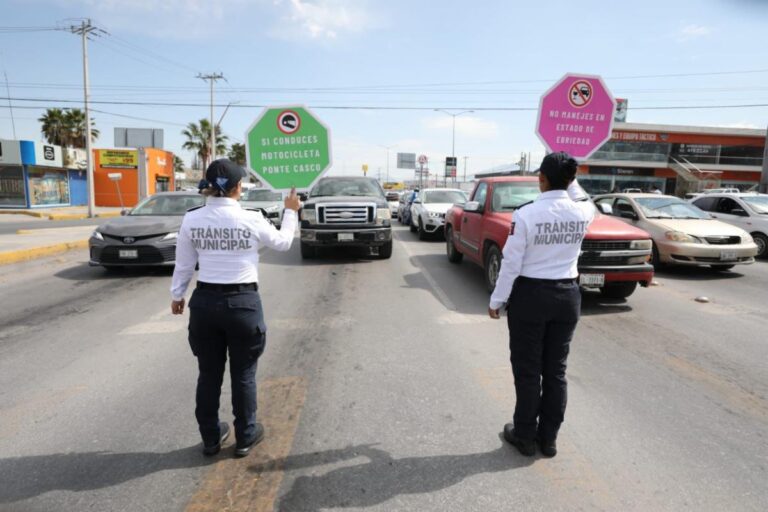 Concientiza Municipio: niños deben viajar atrás