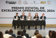 Entrega el gobierno del estado la IV edición del premio estatal de excelencia operacional
