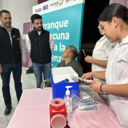 En Ramos Arizpe dan inicio a campaña de vacunación contra la influen9